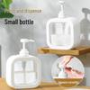 Press-Type Dispenser Bottle (300ml/500ml) for Soap, Shower Gel, Shampoo & Detergent