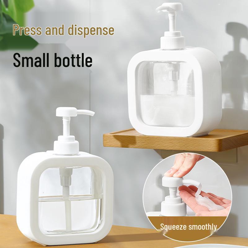 Press-Type Dispenser Bottle (300ml/500ml) for Soap, Shower Gel, Shampoo & Detergent