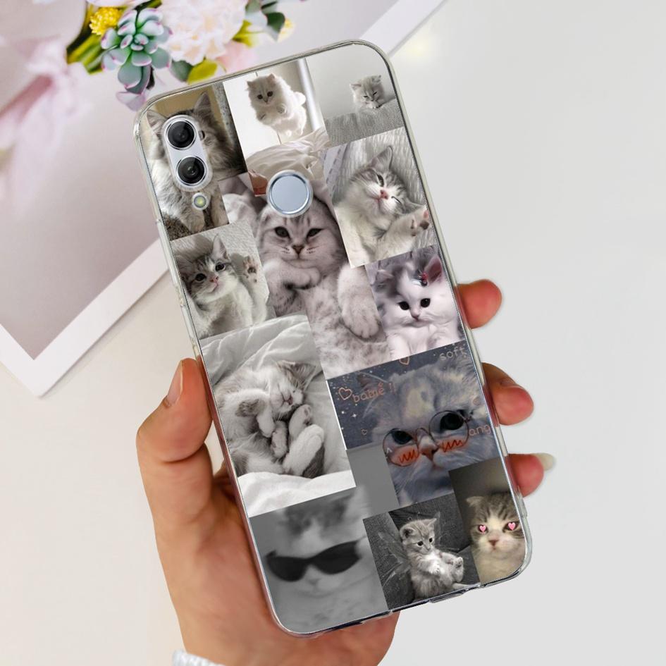 Für Honor 10 Lite Hülle HRY-LX1 HRY-LX2 Abdeckung Mode Schmetterling Transparentes Silikon Hüllen Für Honor 10 10i Honor10 Bumper