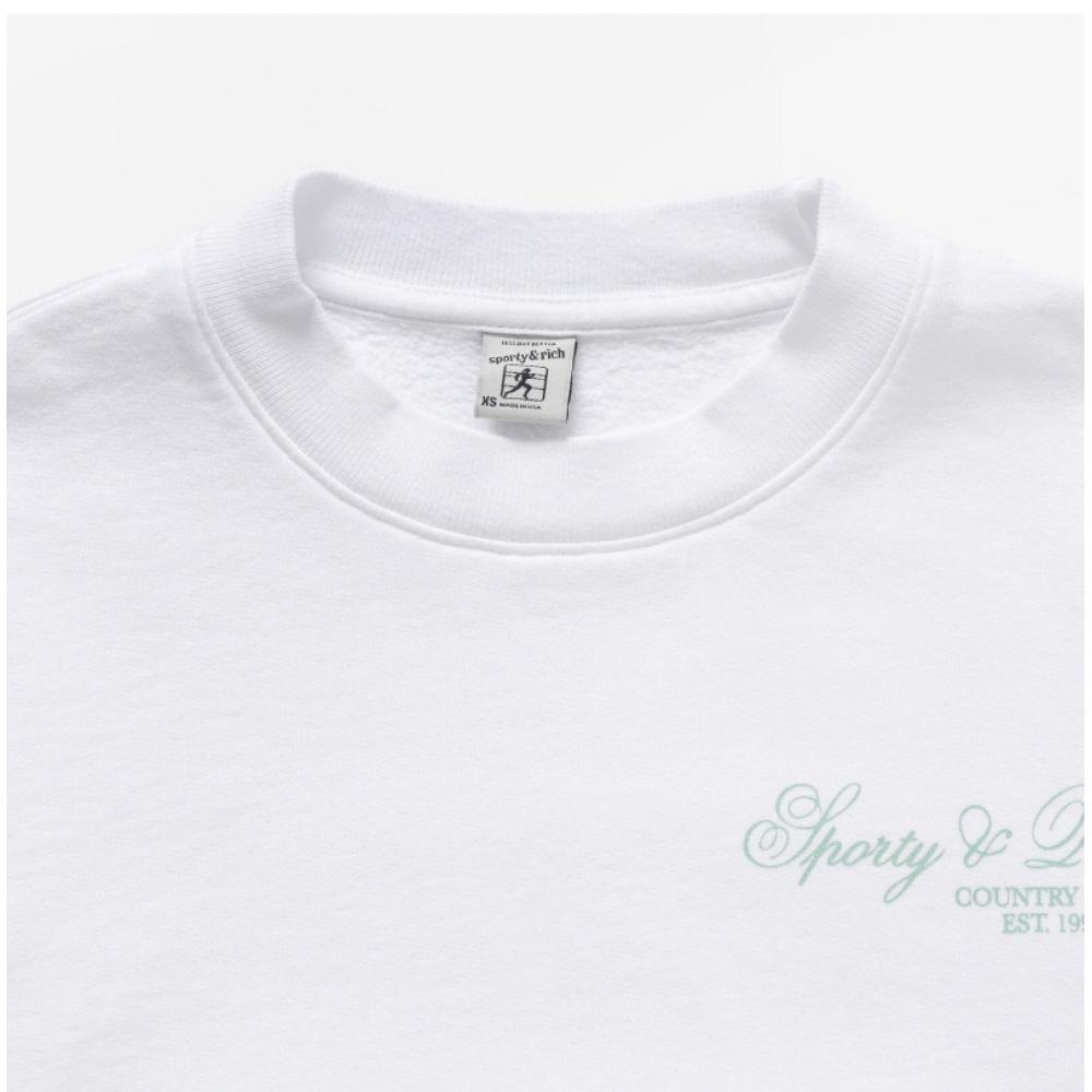 Sporty   Rich Cr864wh Villa  Villa  Common Sweatshirt