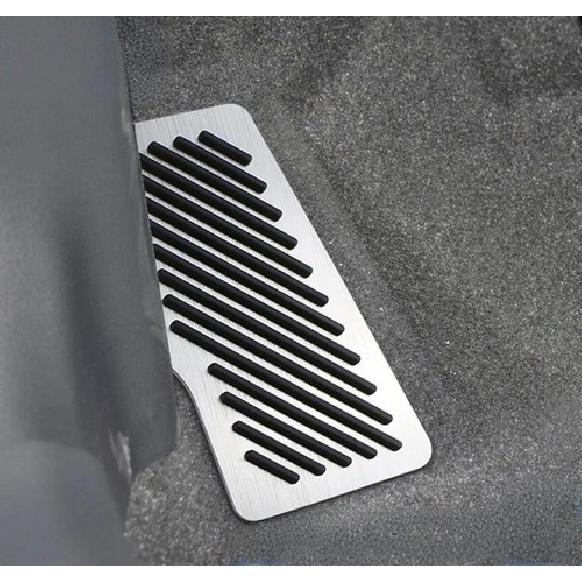 Racing Design Silver Rest Dead Pedal Cover For Toyota 18-up Camry, 19-22 Avalon