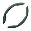 2pcs Luxury Faux Suede Cover Ergonomic Anti-Slip Cover Snap-On Cover  All-Weather Driving