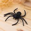 20Pcs/Pack Black Novelty Toy Halloween Haunted House Prop Decorative Spiders Plastic Fake Spider Prank Toys