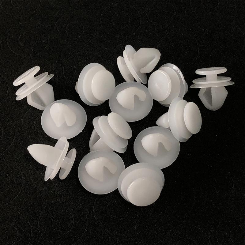 50PCS Car Door Trim Panel Clips Rivets Plastic Auto Fastener Sill Moulding Cover Trim Clips for Volvo Vehicles 30648141
