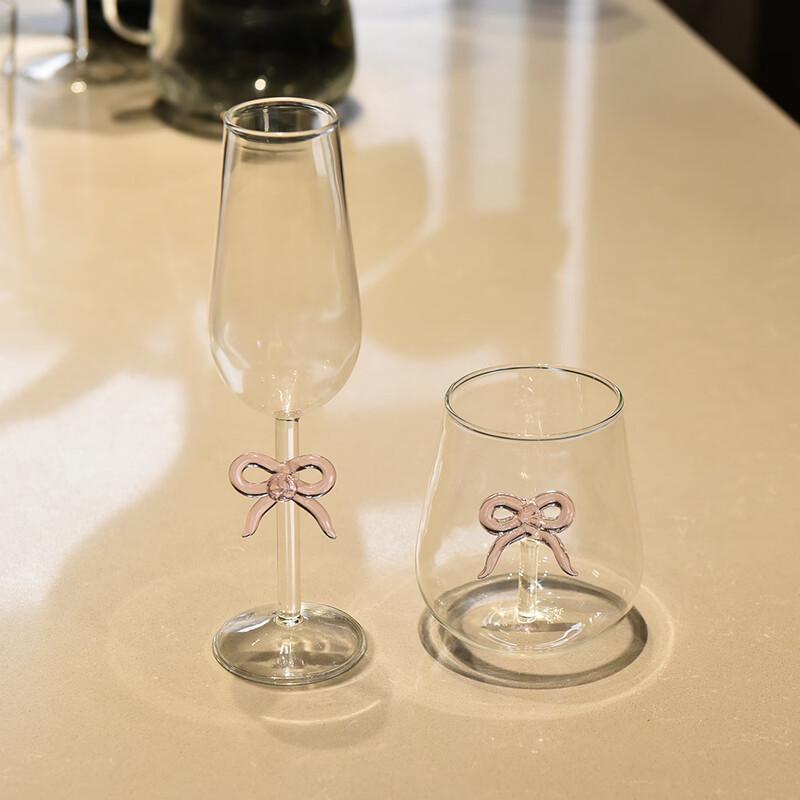 Shangqi Creative Bowknot Champagne Glass