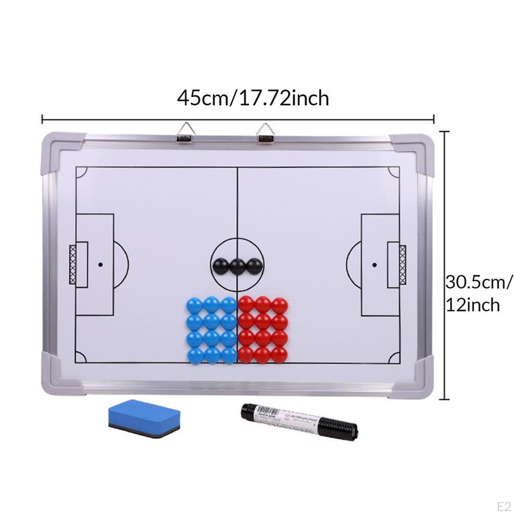 Football ing Board Soccer with Pen for es Marker Training Writing Equipment