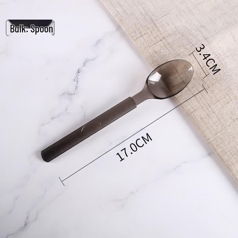 COFLYEE Disposable American Style Plastic Cutlery