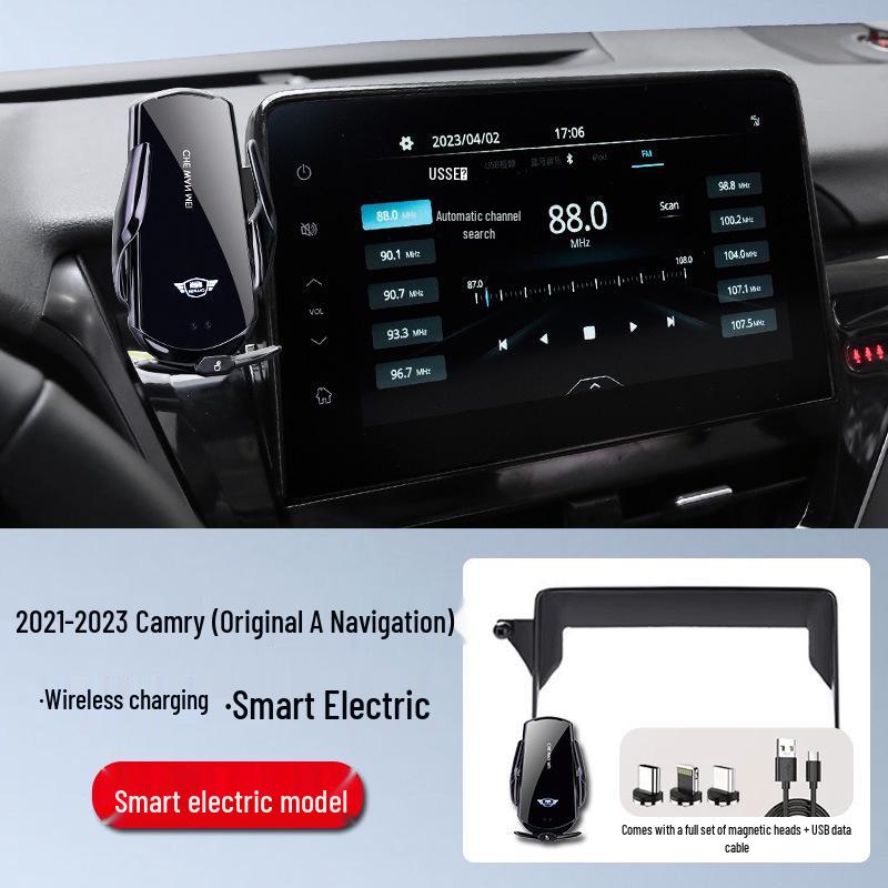Toyota Camry 2023 8th Gen Car Mount - Luxury & Fashion Edition, Large Screen Center Console.