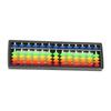 13-Rod Abacus with ABS Plastic Frame and One Upper and Four Lower Beads per Rod for Abacus-Based Math Practice