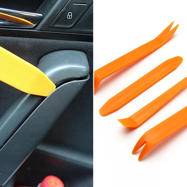 ABS kunststoff 4 Teile/satz Auto-Panel Entfernung Werkzeuge Radio Audio Refit Universal Hebeln Umrüstung Sets