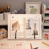 Multi-Position Book Holder Tray Foldable Cookbook Bracket Creative Reading Rest Tablet  Computer
