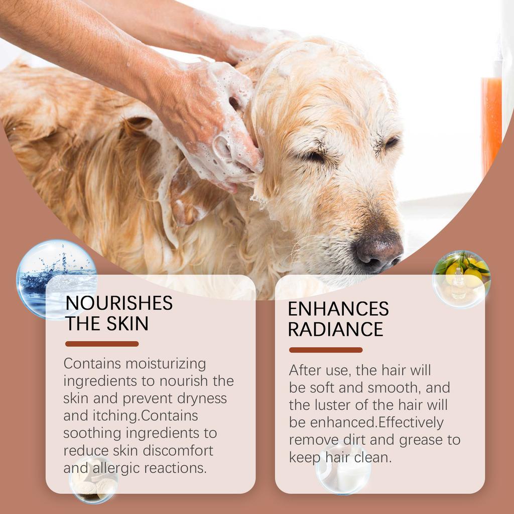 Yegbong Hypoallergenic Dog Shampoo for Smelly Dogs – Best Dog Shampoos & Conditioners – Best Dog Shampoo for Puppies