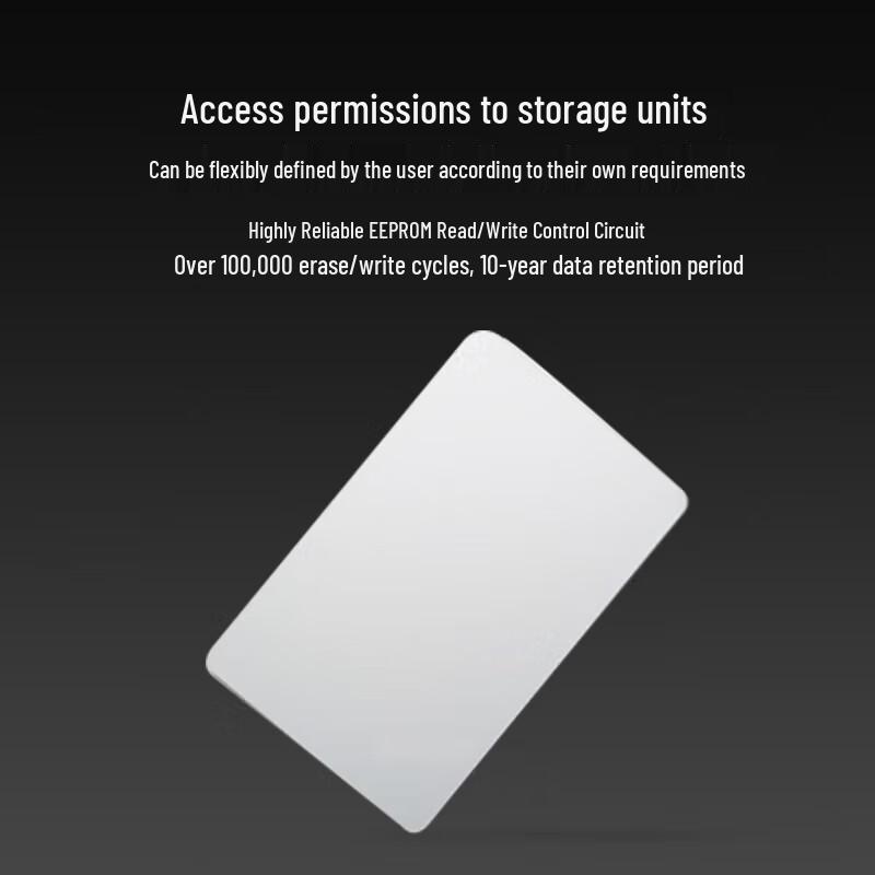 Hikvision DS-K7M08IC-A Contactless IC White Access Card CN plug (adapter included)