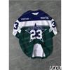 Hot Sell Summer Men Sports Comfortable Men's T-Shirt 23 Stripe