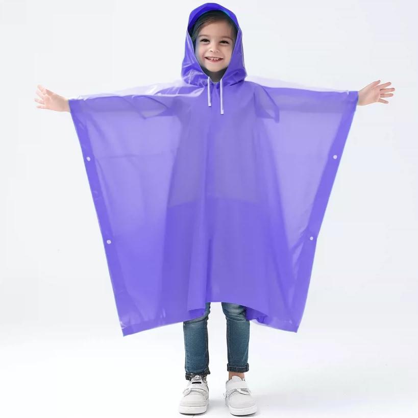 Disposable Raincoat Kids Boy's Single Long Extra Large Poncho Fishing Mountain Climbing Travel Simple Rainstorm Play
