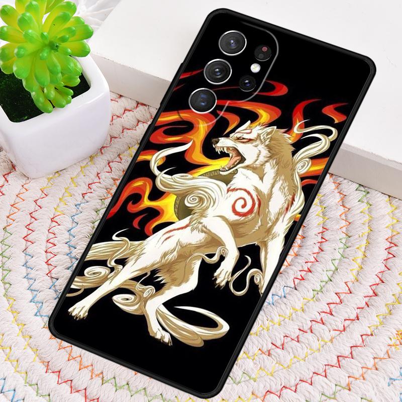 Japanese Style Anime Fox soft Silicone Phone Case For Samsung Galaxy note 10 pro S26 S25 S24 S23 S22 S21 Plus S25Ultra Cover