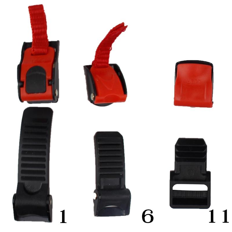 Kaski motocyklowe Klamry Kaski rowerowe Kaski motocyklowe Pasek podbródkowy Elastyczny klips