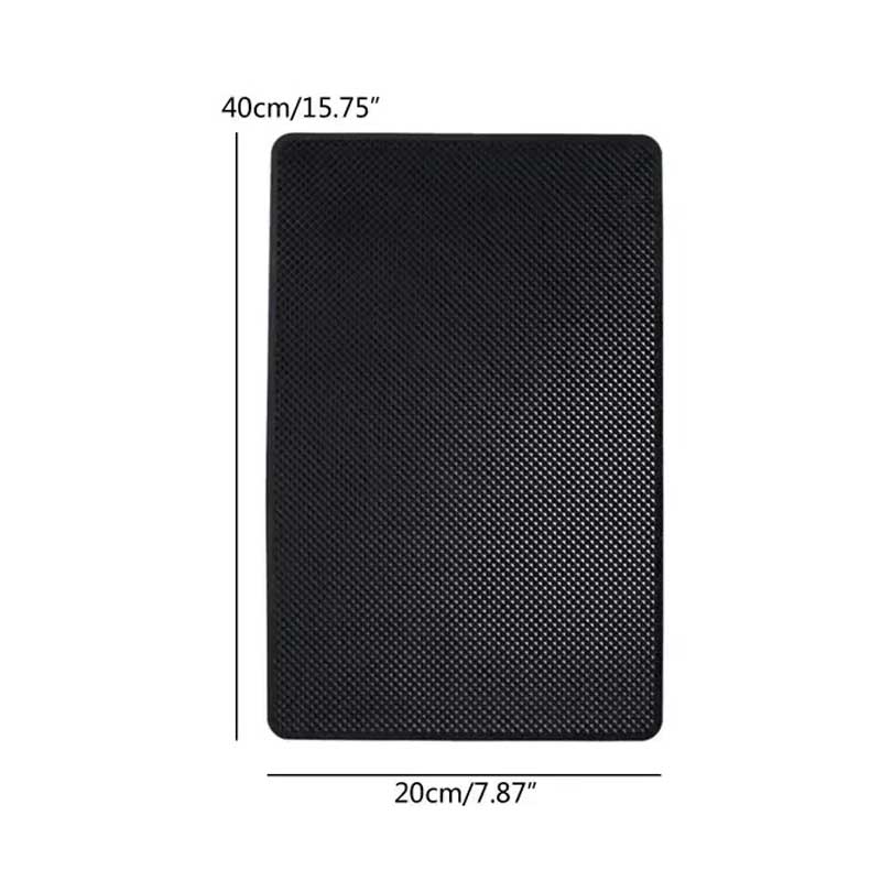 Car Non-Slip Mat Anti-Slip Slide-Proof Cell Mobile Phone Key Storage Holder Dashboard Sticky Magic Pad Car Interior Accessories