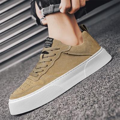 Men's Shoes 2025 Spring and Autumn Board Shoes Breathable Trendy Board Shoes Soft Sole Fashion Shoes Men's Casual Sports Trendy Shoes Cotton