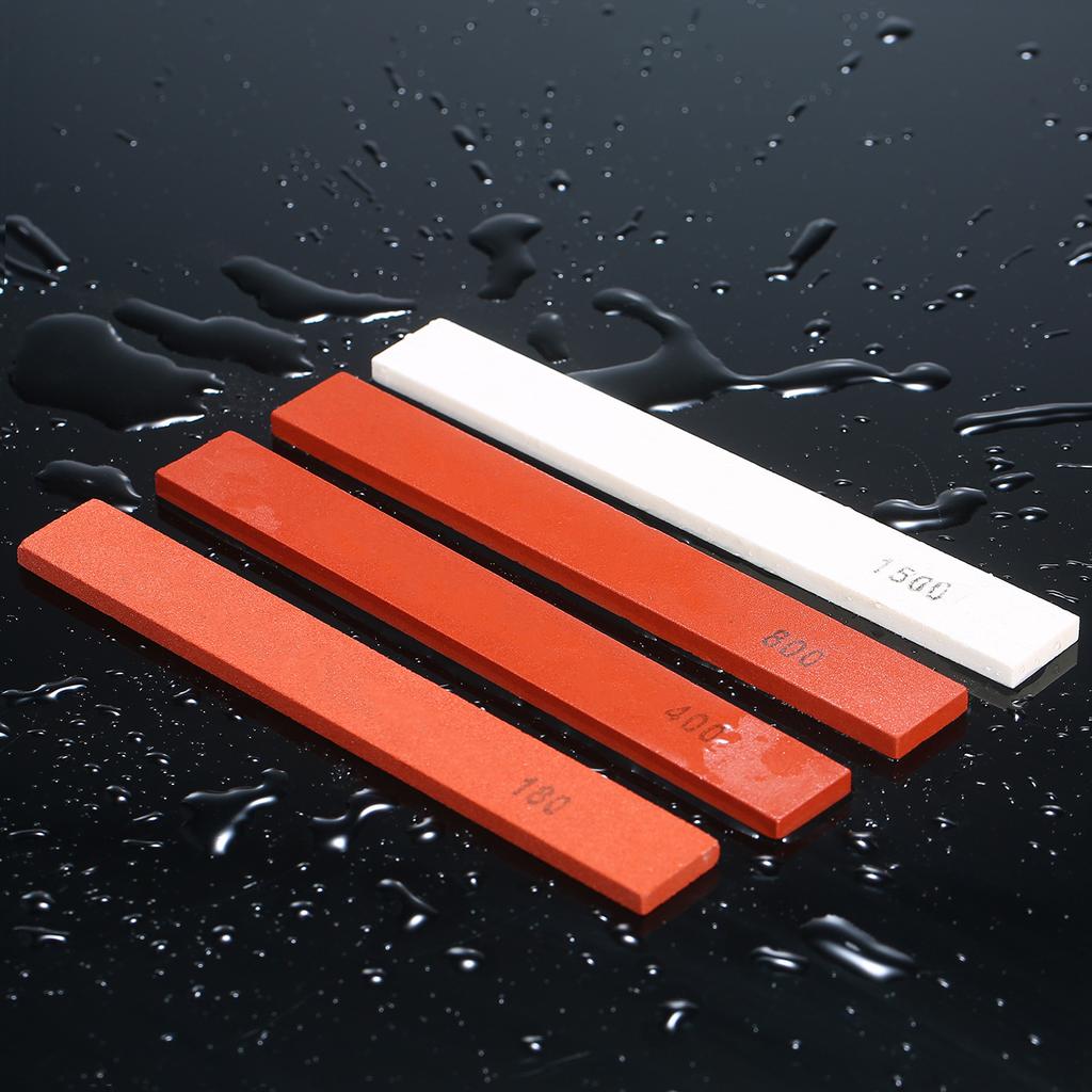 Sharpener Set Fixed-angle Knife Sharpener Knife Sharpening Kit Knife Slicker   Sharpener Abrasive Holding System with 4 Sharpening Stones