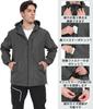 MoFiz Plus Work for y Más Impermeable para Hombre, Tallas, Ropa de Lluvia, Impermeable, Ligero, Plegable, Senderismo, Ciclismo,
