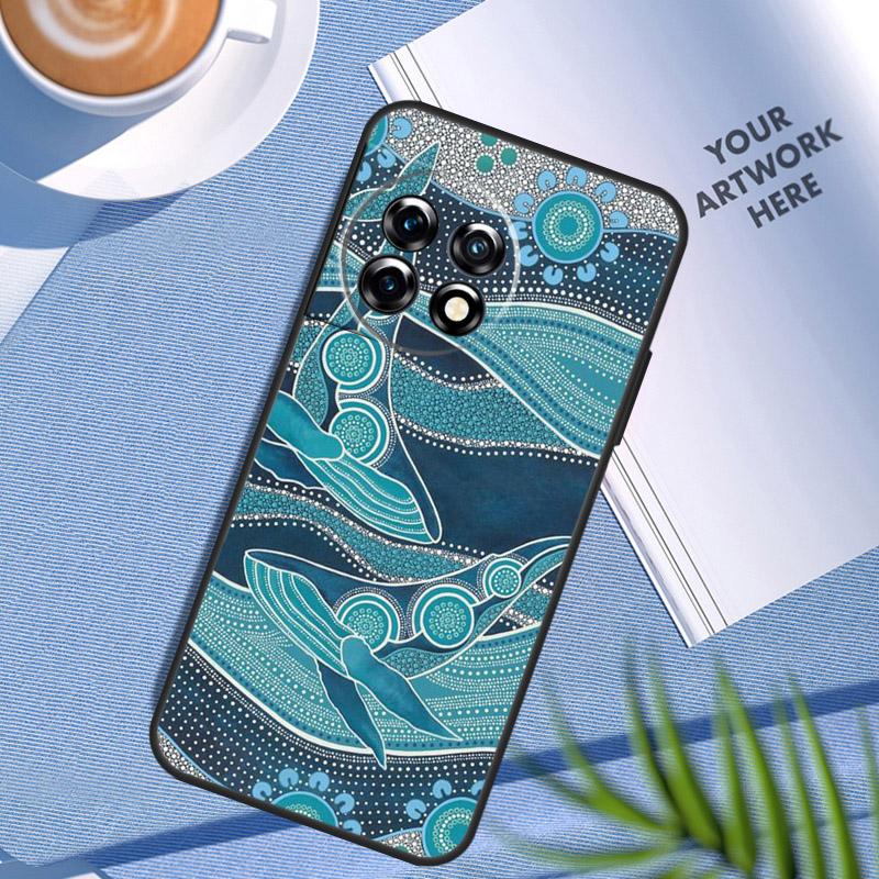 

Aboriginal Art Print Case For OnePlus Nord CE 5 3 4 Lite N20 N30 OnePlus 15 13 12 11 8 9 10 Pro 10T 13R 13T Cover OnePlus Nord N20