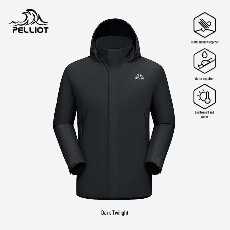 Pelliot Men s Outdoor Windproof Hooded Softshell Jacket XL