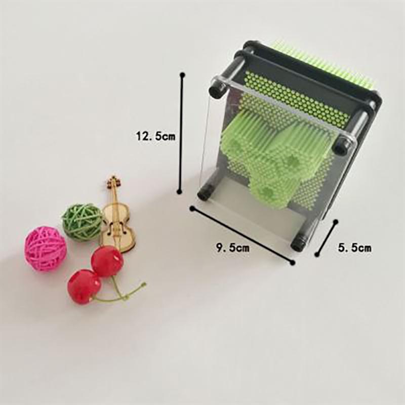 Timeless Funny Game 3d Clone Shape Pin Art Pinscreen Hand Mold Toy For Creative Fun