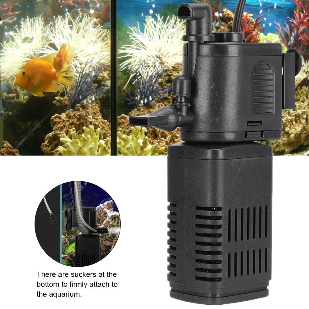 Quiet Submersible Aquarium Filter Pump 4 in 1 Fish ( 060 )