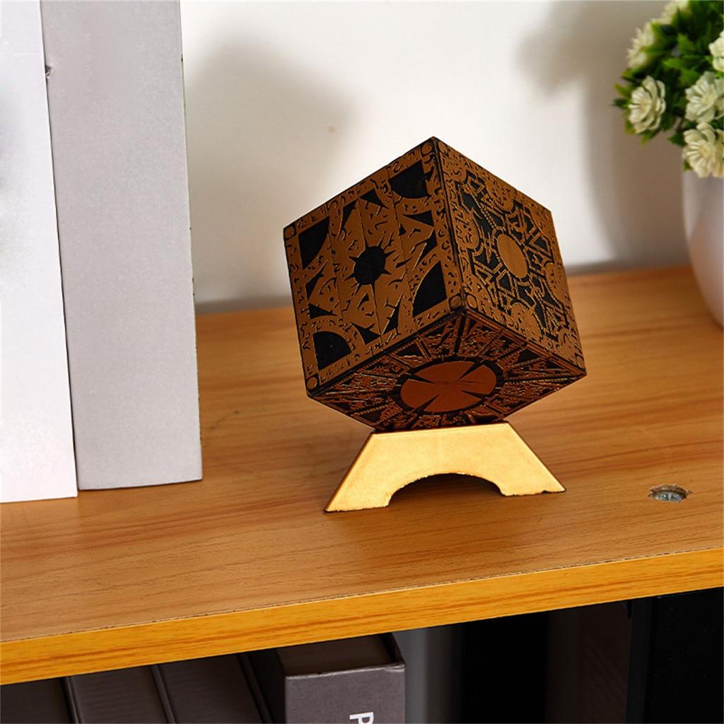 Detachable Box, Box Functional, Deformation Detachable Lock Puzzle Box. With Base