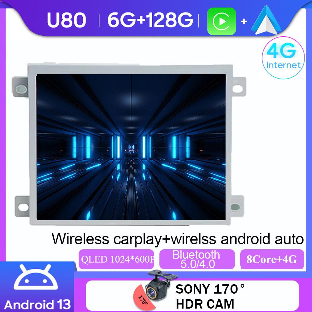 8.4 "Carplay Android 13 Auto Radio For Jeep Grand Cherokee Kompas Ontwijk Uitdager Oplader Durango Ram Multimedia Player No 2Din