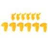 6 Pairs Tire Machine Mount Demount Duck Heads Inserts Wheel Rim Protector for Tyre Changer Machine