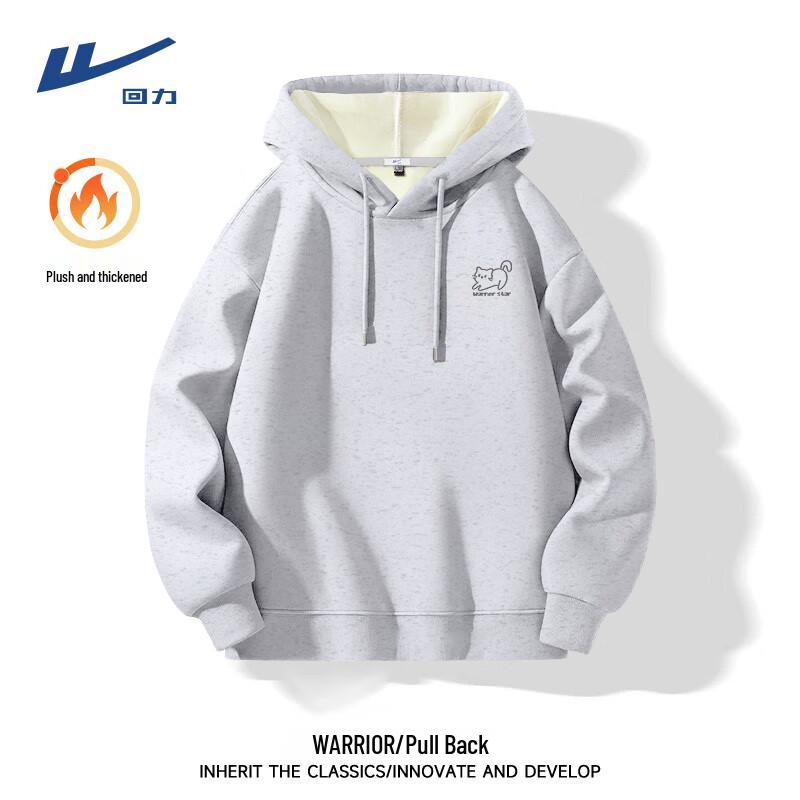 

Warrior Men s Plush Pullover Hoodie M