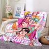 Personalizza Nome Personalità KPOP Demon Hunters SAJA BOYS Coperta Morbida e Calda Divano Ufficio Letto Viaggio Coperta per Pausa Pranzo, Regalo Adatto a Tutte le Stagioni