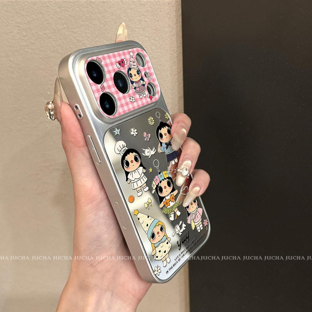 Applicable to iphone17promax mobile phone case cartoon fashion apple 16 advanced sense all-inclusive anti-drop Xiaoyu yuyu