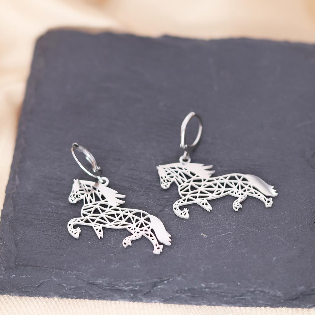 Kinitial Stainless Steel Gate To The Sky Raindrop Cloud Galaxy Solar System Ufo Ghost Earrings For Women Trendy Piercing Jewelry