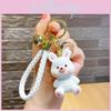 Cute Cartoon Resin Animal Keychain Trendy And Delicate Car Key Accessory