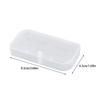 Storage U-drive Boxes Lids Rectangular Empty Clear Holder Jewelry Beads Collecting Container Plastic Home Organizer