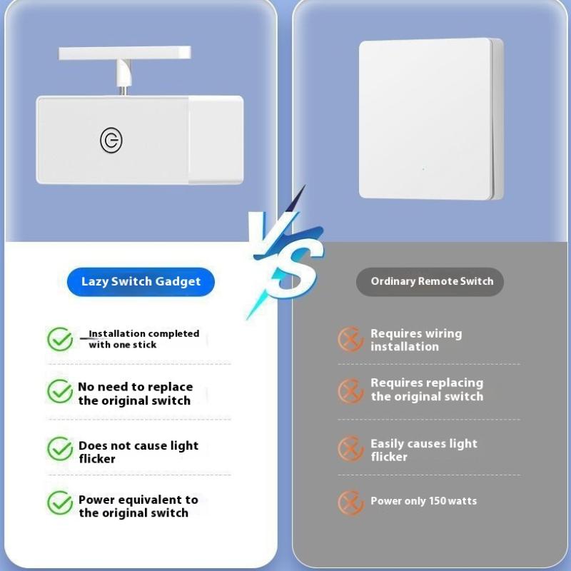 Wireless Control Light Switch Off Tool Automatic Button Pusher Intelligent Usb Rechargeable Lazy Remote Control Switch