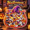 Halloween Theme Cute Ghost-shaped Jigsaw Puzzle 119-piece Cut Ghost Pieces  Home Decor