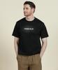 PANICALE Black Gradient Logo Short Sleeve T-Shirt