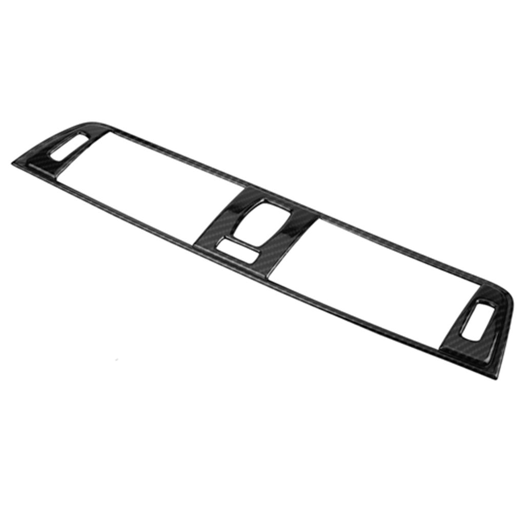 Carbon Fiber Style Console Air Conditioning Vent Cover Trim for BMW 3 Series F30 13 18