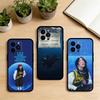 AAA Lovește-mă Tare și Ușor B-BillieS Carcasă Telefon Pentru iPhone 17,16,15,14,13,12,11 Plus,Pro Max,XS,Capac Negru din Silicon Moale