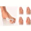 2 Toe Separator Gel Pads - Foot Care Tools for Nighttime And Home Use - Suitable for Both Men And Women