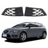 2PCS Side Front Bumper Lower Bezel Grille Front Side Grill Covers Front Bumper Fog Light Cover for SEAT Leon SC ST 5F 2012-2017