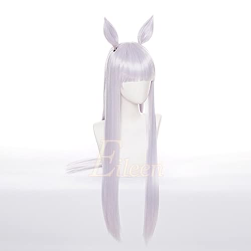 Eileen Uma Musume Gold Ship Cosplay Wig, Heat-Resistant, for Costume Parties, Disguises, and Photography, Includes Wig Net