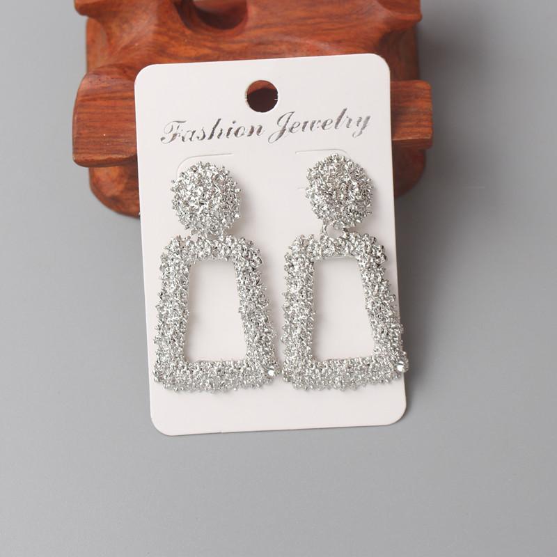 

Новые серьги-капли из металла для женщин, нерегулярные, преувеличенные, золотистого цвета, геометрические, полые, в виде бабочек, pendientes