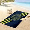 Fenerbahce Legacy Print Beach Towel, Large Soft Quick Dry Towel for Beach Camping Swimming