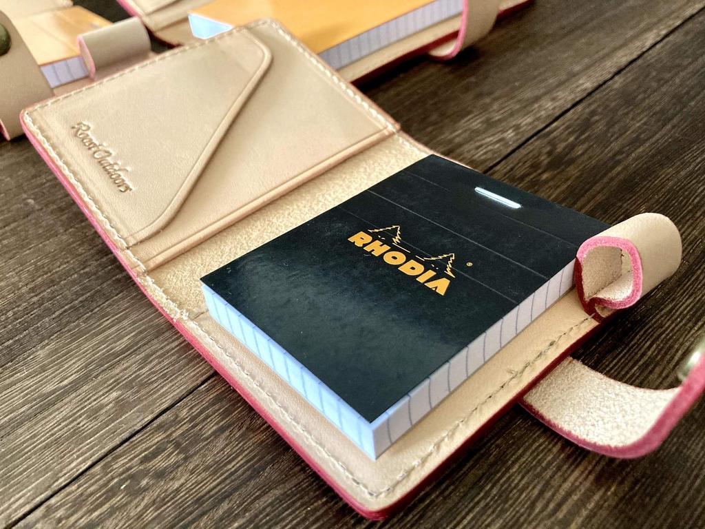 Roost Outdoors Genuine Leather Memo Cover for Rhodia No. 10