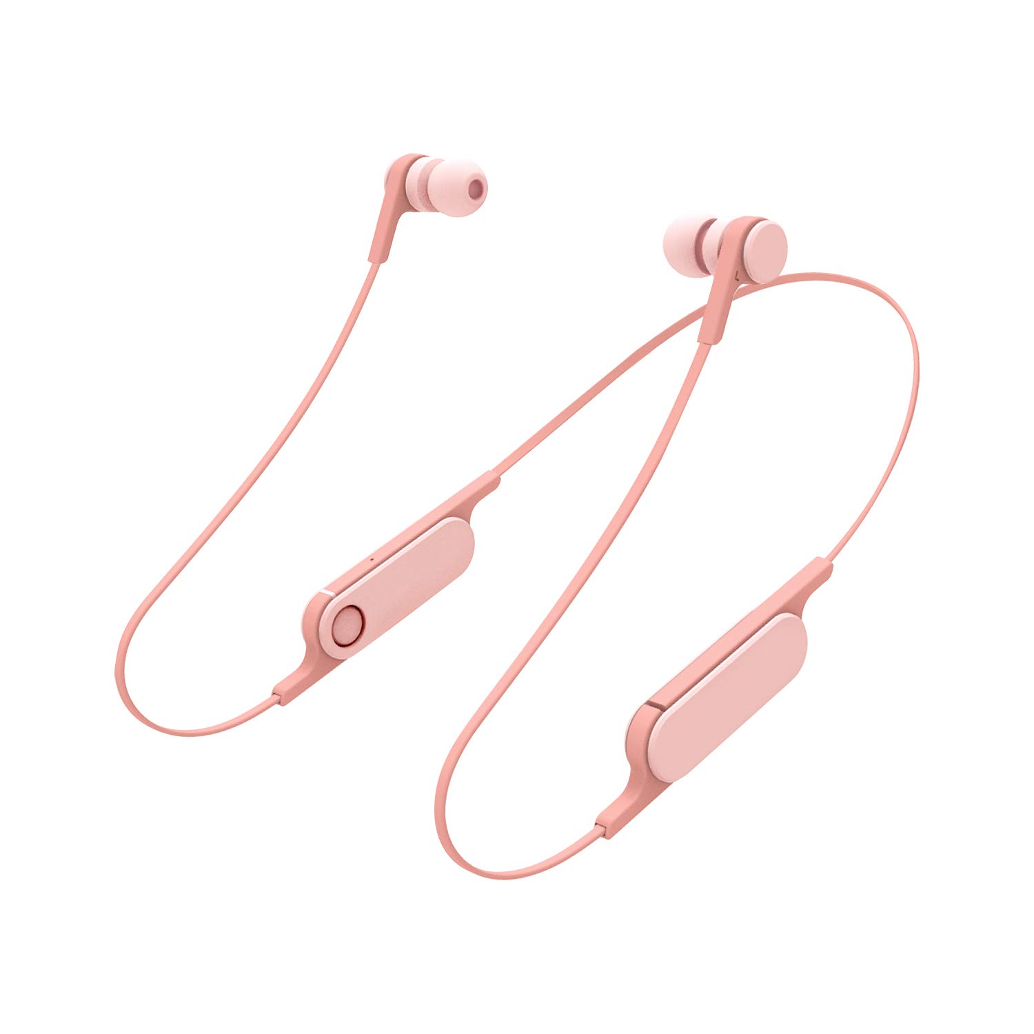 

ELECOM Bluetooth Wireless Single Button Shell Earphones, Bundled, Design, Pink, LBT-HPC14MPXPN